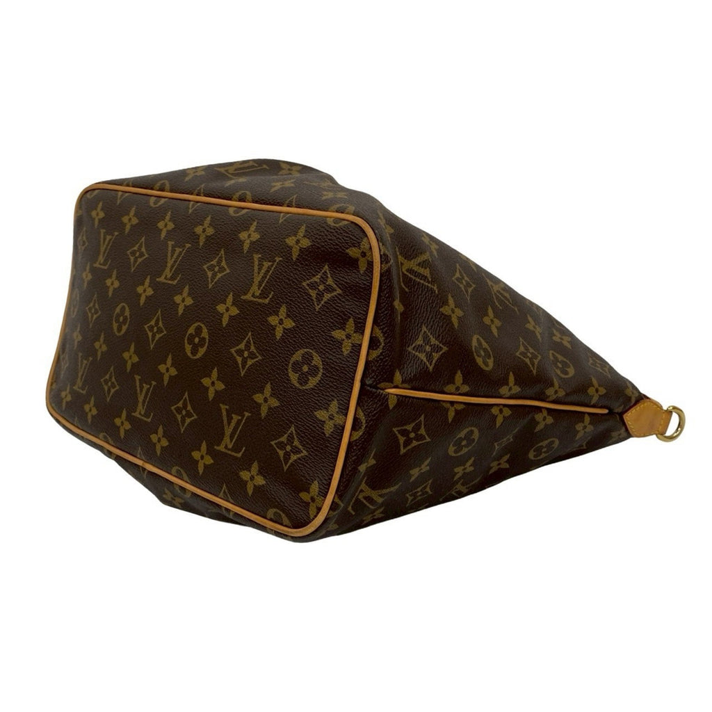 Louis Vuitton Brown Leather Pvc Handbag Shoulder Bag