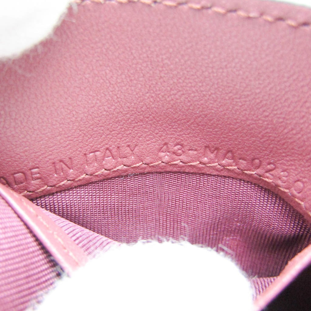 Christian Dior Dusty Pink Leather Wallet (Tri-Fold) (Pre-Owned)