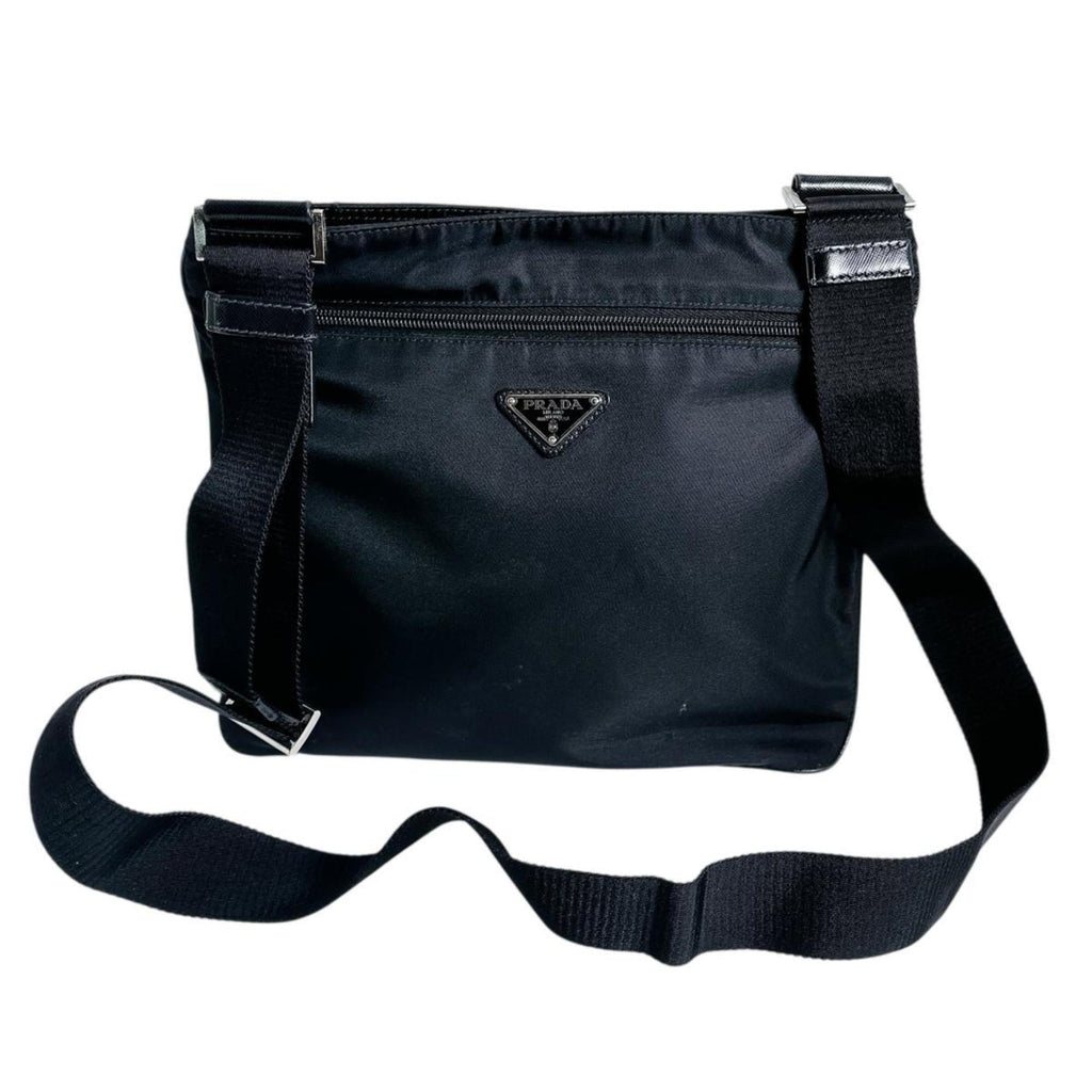 Prada Black Nylon Shoulder Bag Sling Bag