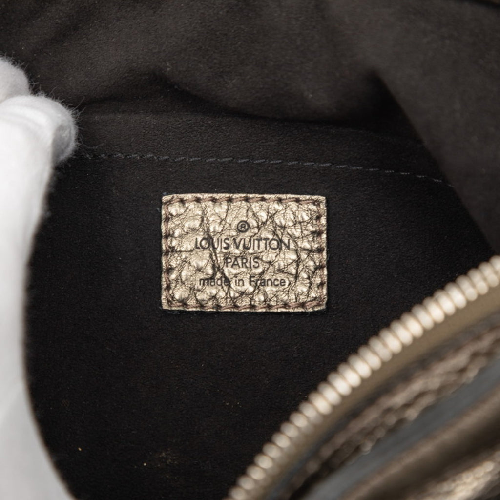Louis Vuitton Argent Silver Leather Shoulder Bag