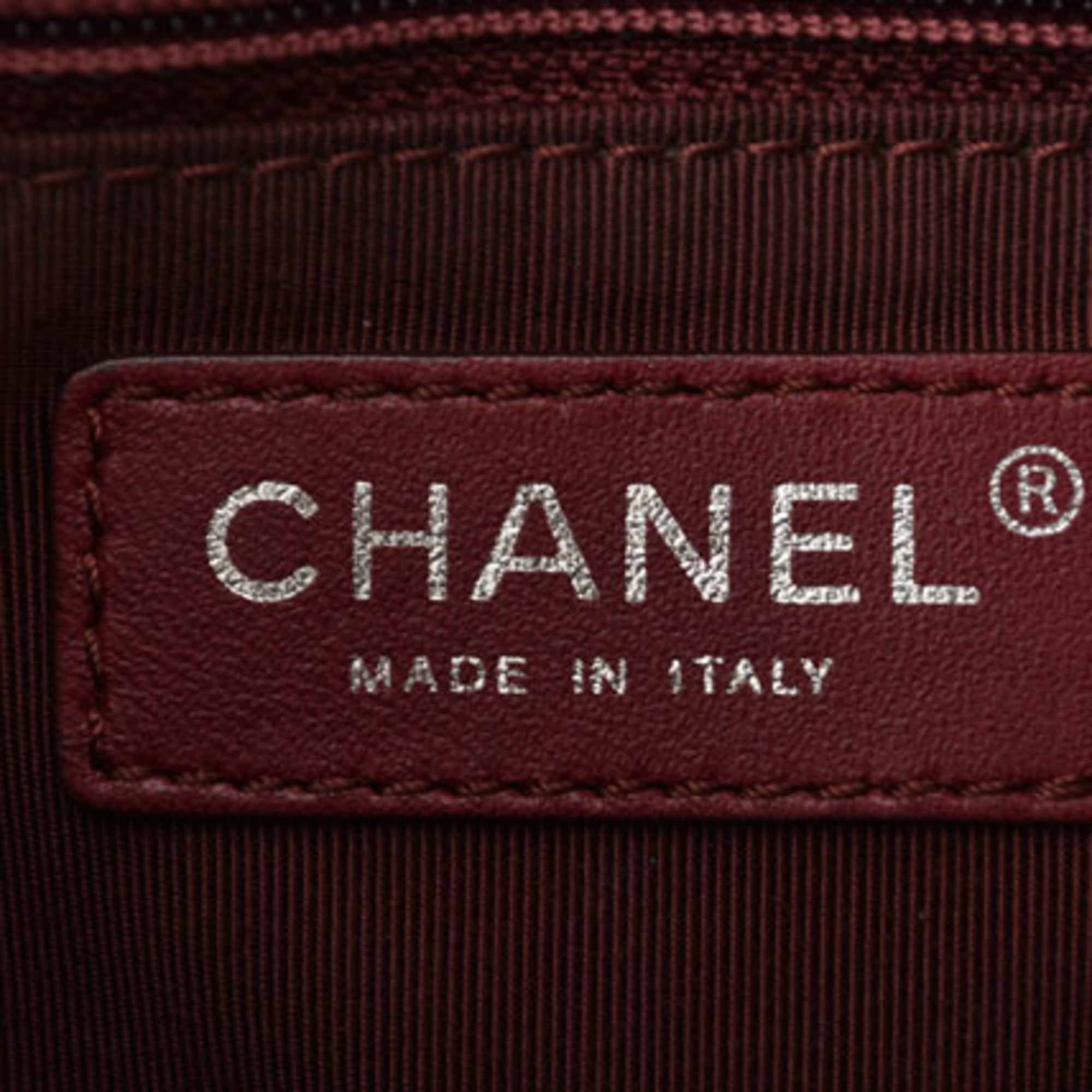 Chanel Bordeaux Saddle Bag Shoulder Bag