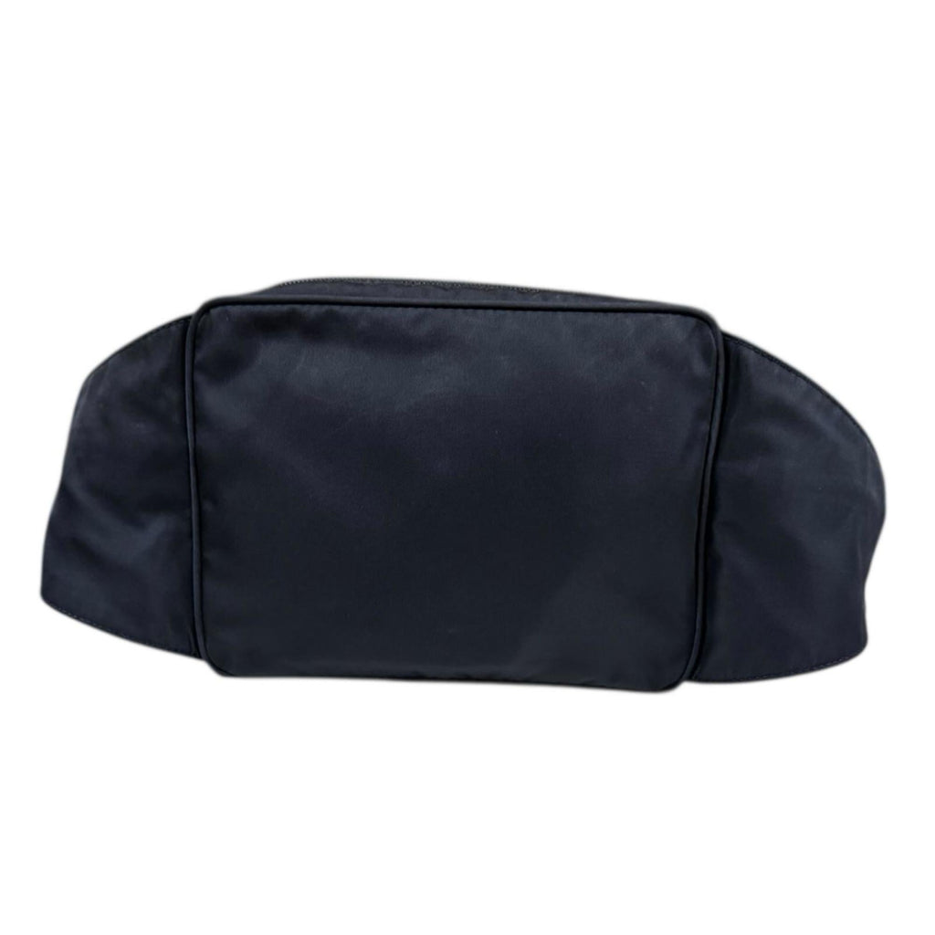 Prada Navy Black Nylon Sling Bag