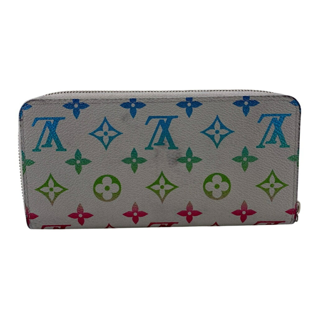 Louis Vuitton Gray Leather Long Wallet