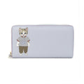 Gucci Light Blue Leather Long Wallet (Bi-Fold) (Pre-Owned)
