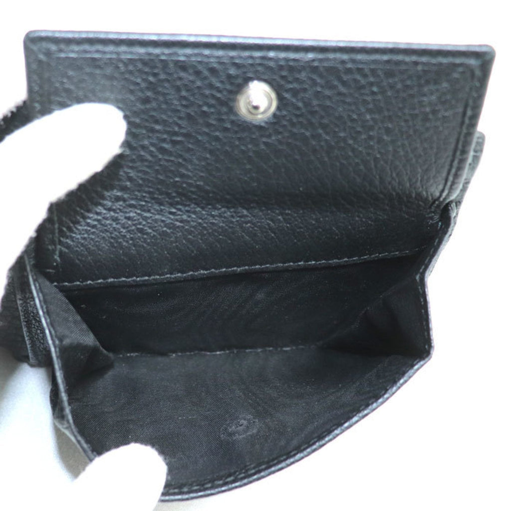 Fendi Gray Leather Wallet (Bi-Fold)