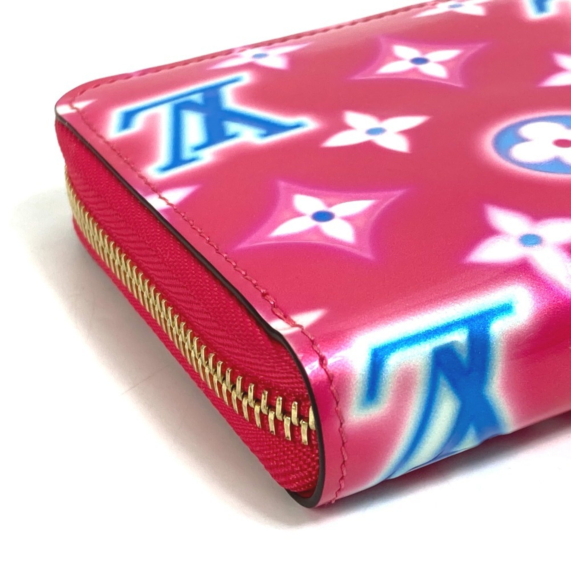 Louis Vuitton Monogram Vernis Pink Monogram Vernis Long Wallet