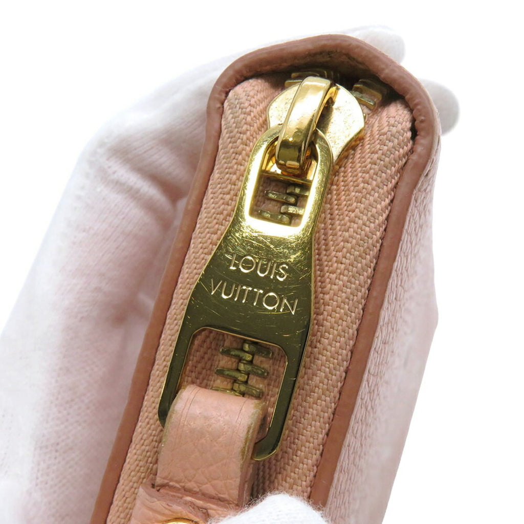 Louis Vuitton Monogram Empreinte Bicolor Cream Rose Monogram Empreinte Long Wallet