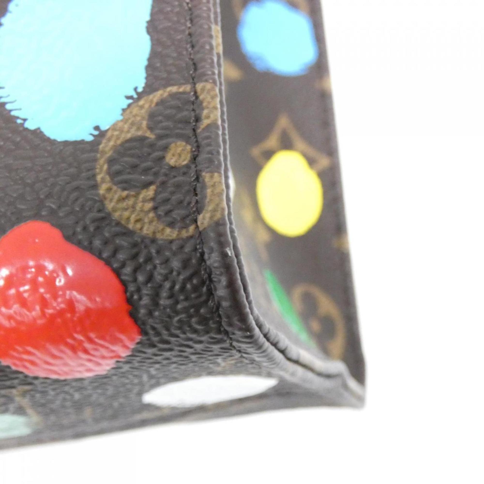 Louis Vuitton Brown Coated Canvas Handbag
