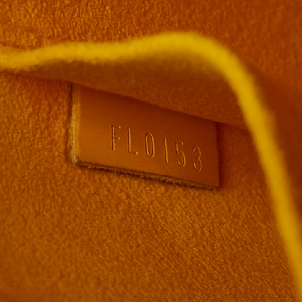 Louis Vuitton Epi Mimosa Yellow Leather Handbag