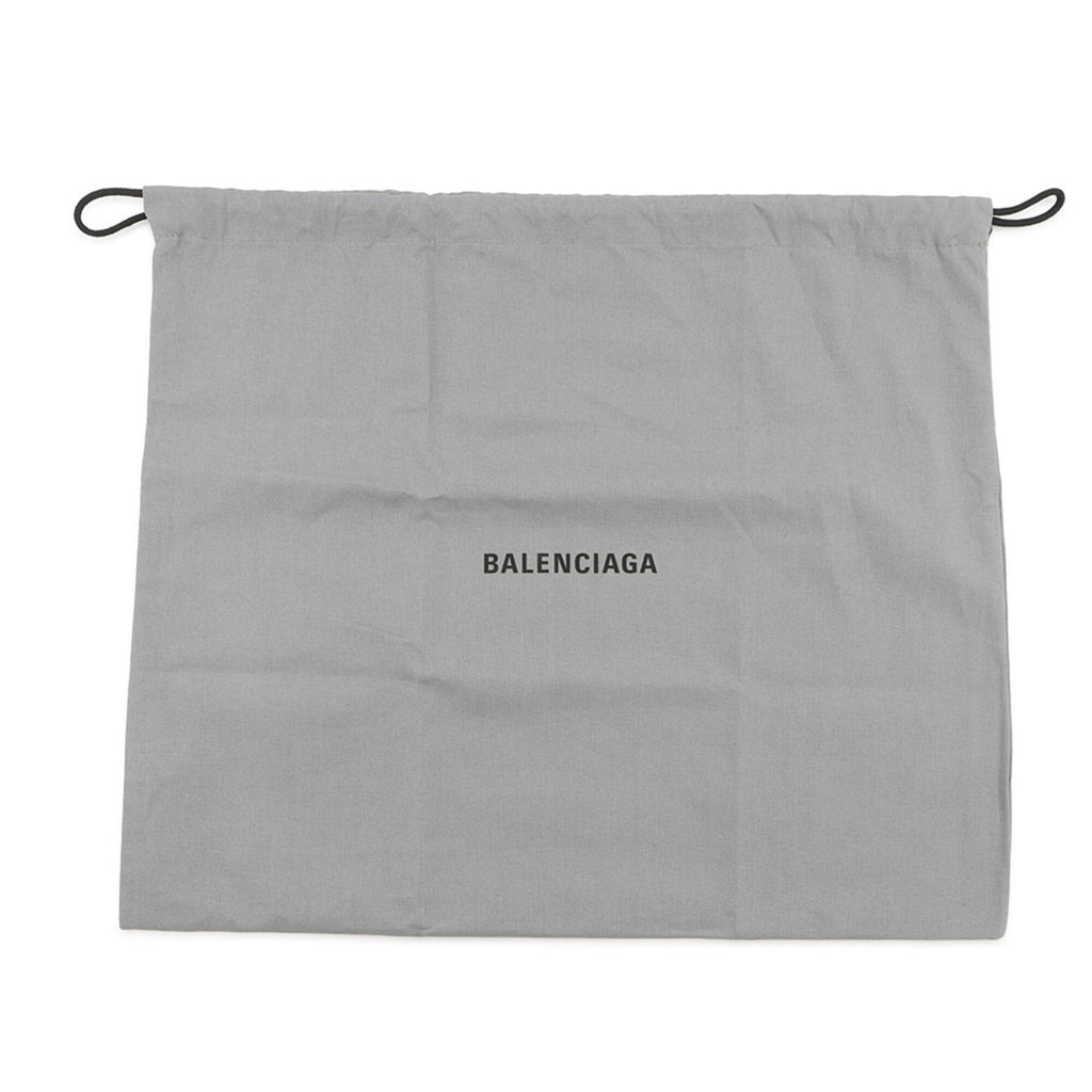 Balenciaga Black Leather Clutch Bag Handbag Pouch