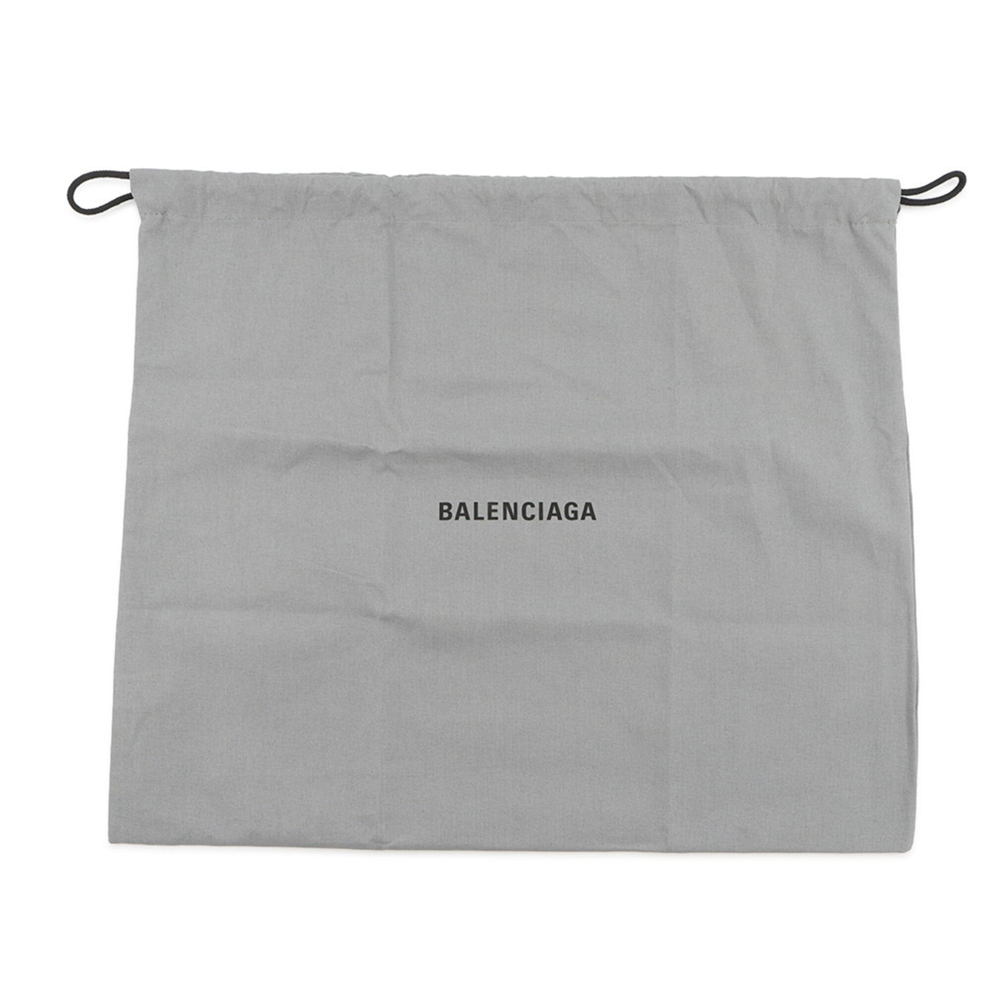 Balenciaga Black Leather Clutch Bag Handbag Pouch