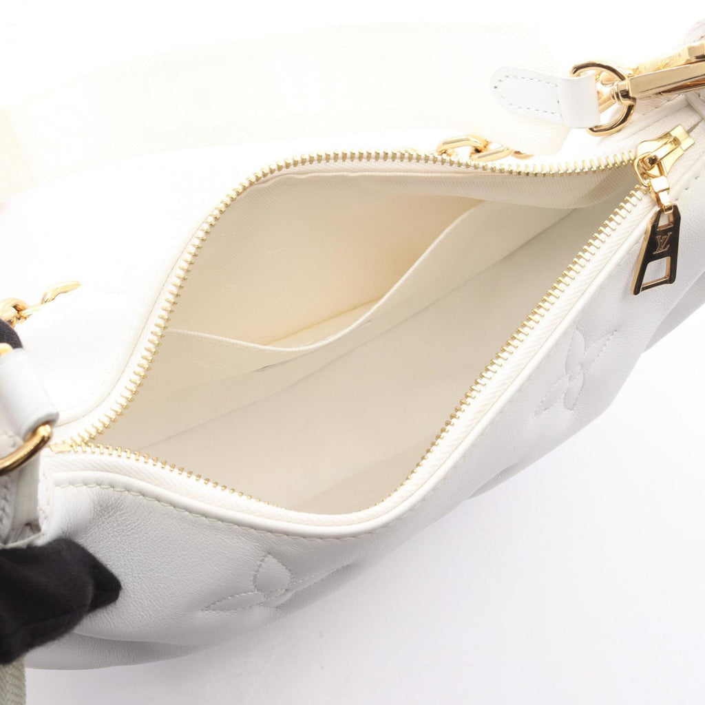 Louis Vuitton White Leather Handbag