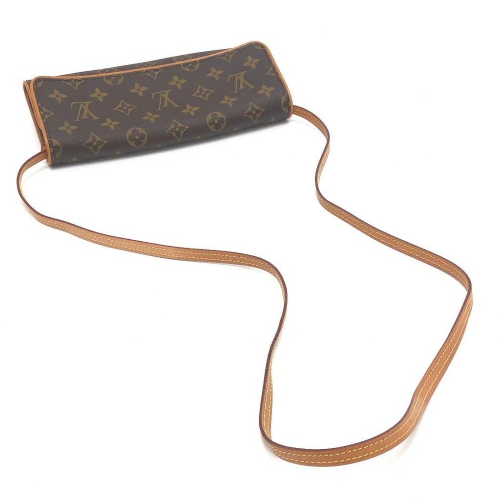 Louis Vuitton Monogram Brown Monogram Clutch Bag Pochette Shoulder Bag