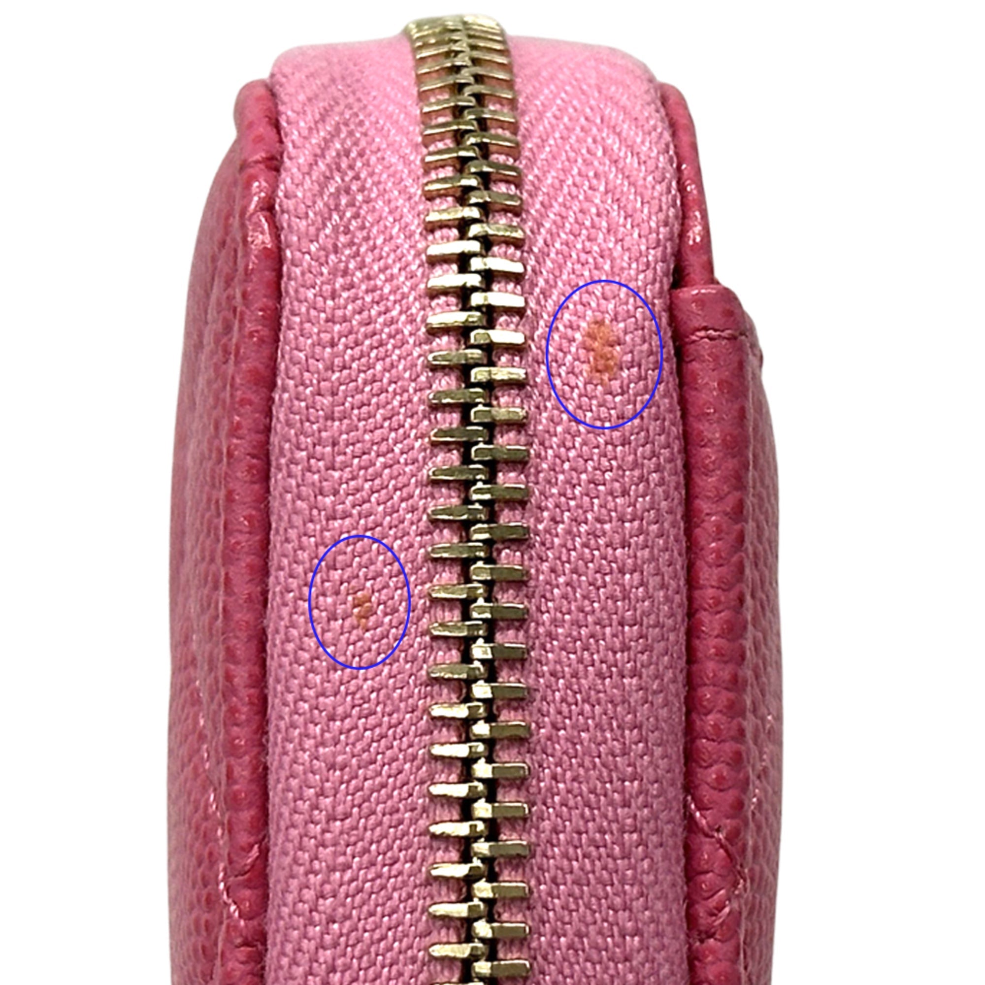 Chanel Pink Grained Calfskin