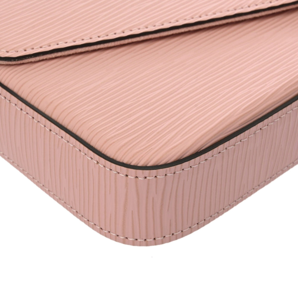 Louis Vuitton Epi Rose Ballerine Leather Shoulder Bag