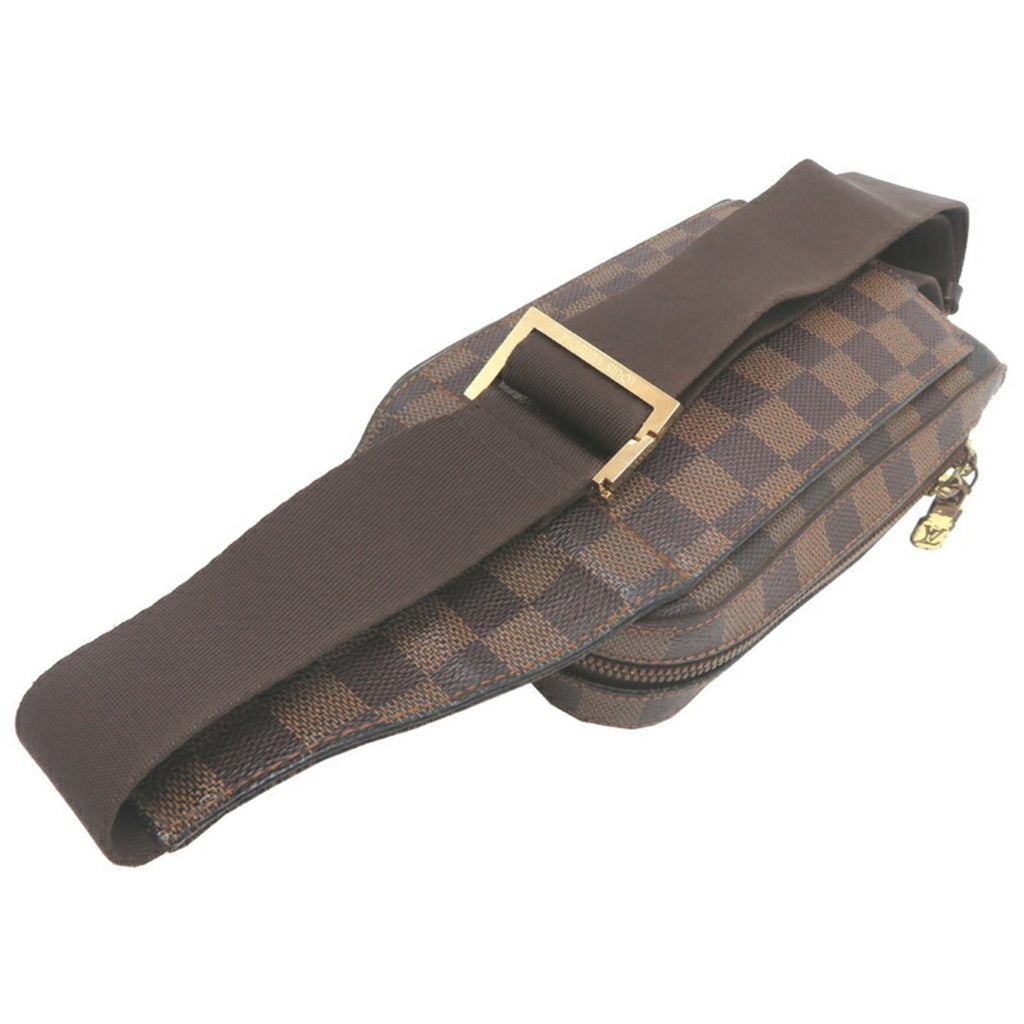 Louis Vuitton Damier Brown Damier Canvas Galle Leather Sling Bag