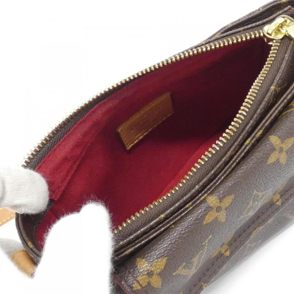 Louis Vuitton Marron Coated Canvas Shoulder Bag