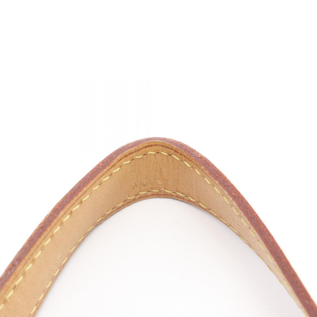 Louis Vuitton Monogram Brown Coated Canvas Leather Shoulder Bag