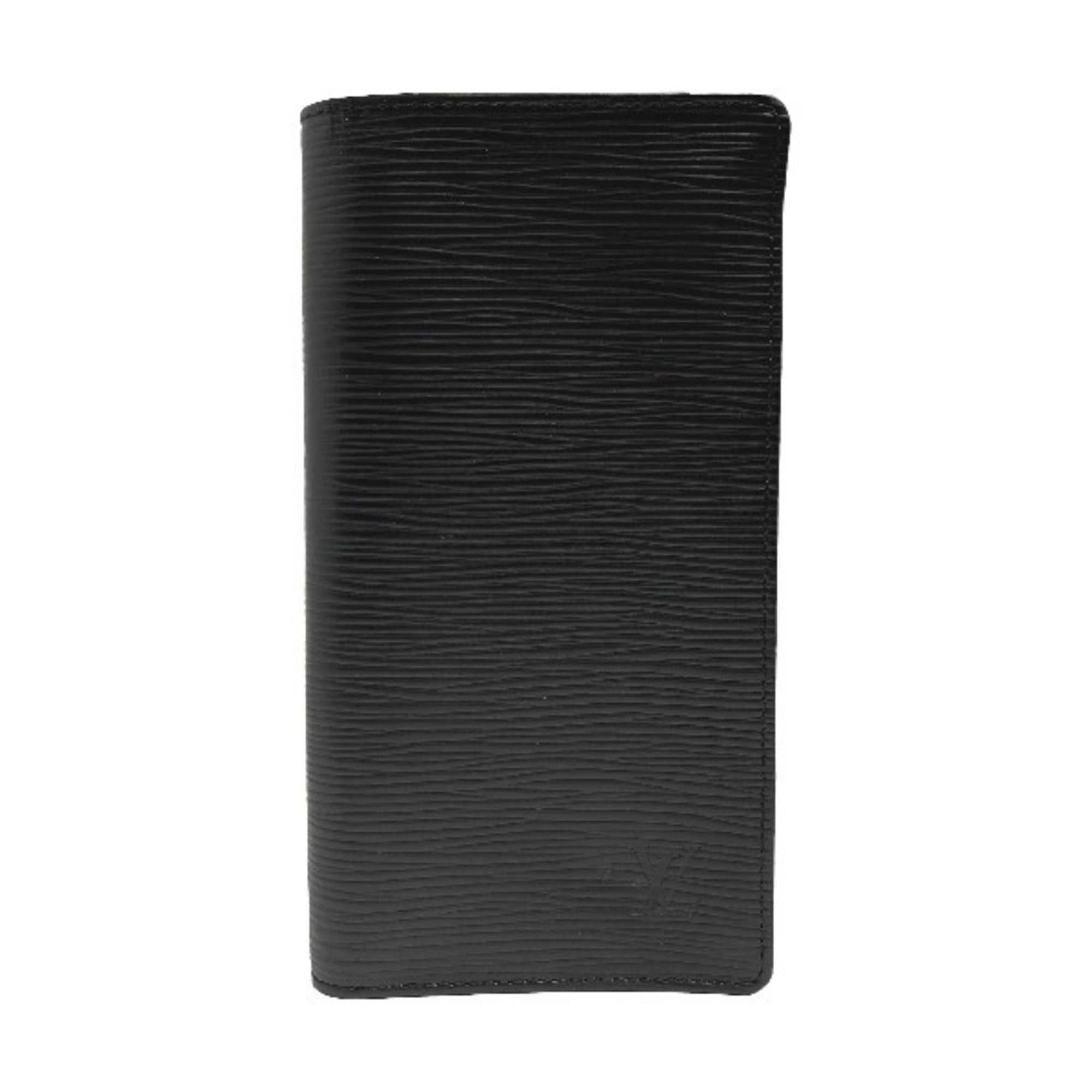 Louis Vuitton Epi Noir Epi Leather Long Wallet