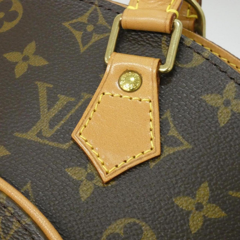Louis Vuitton Brown Coated Canvas Handbag