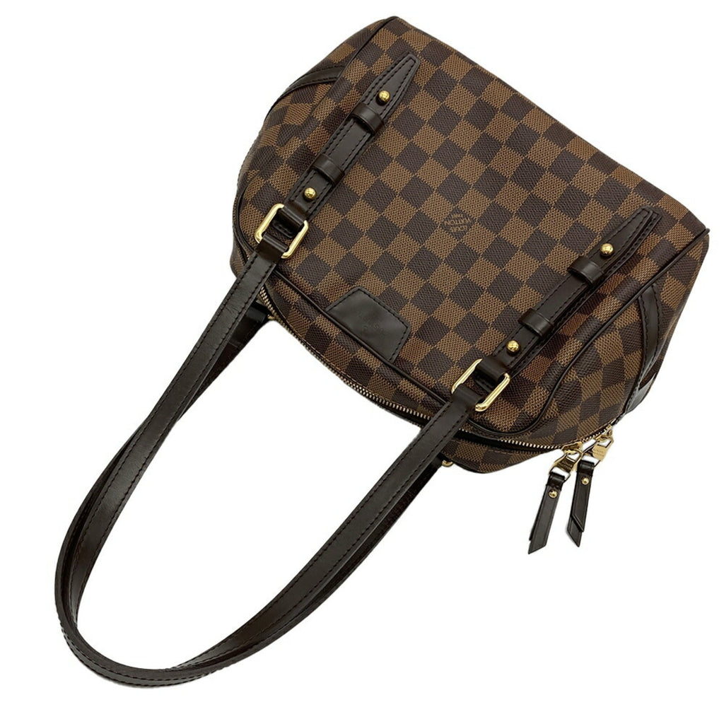 Louis Vuitton Damier Brown Damier Canvas Ebene Galle Damier Canvas Shoulder Bag