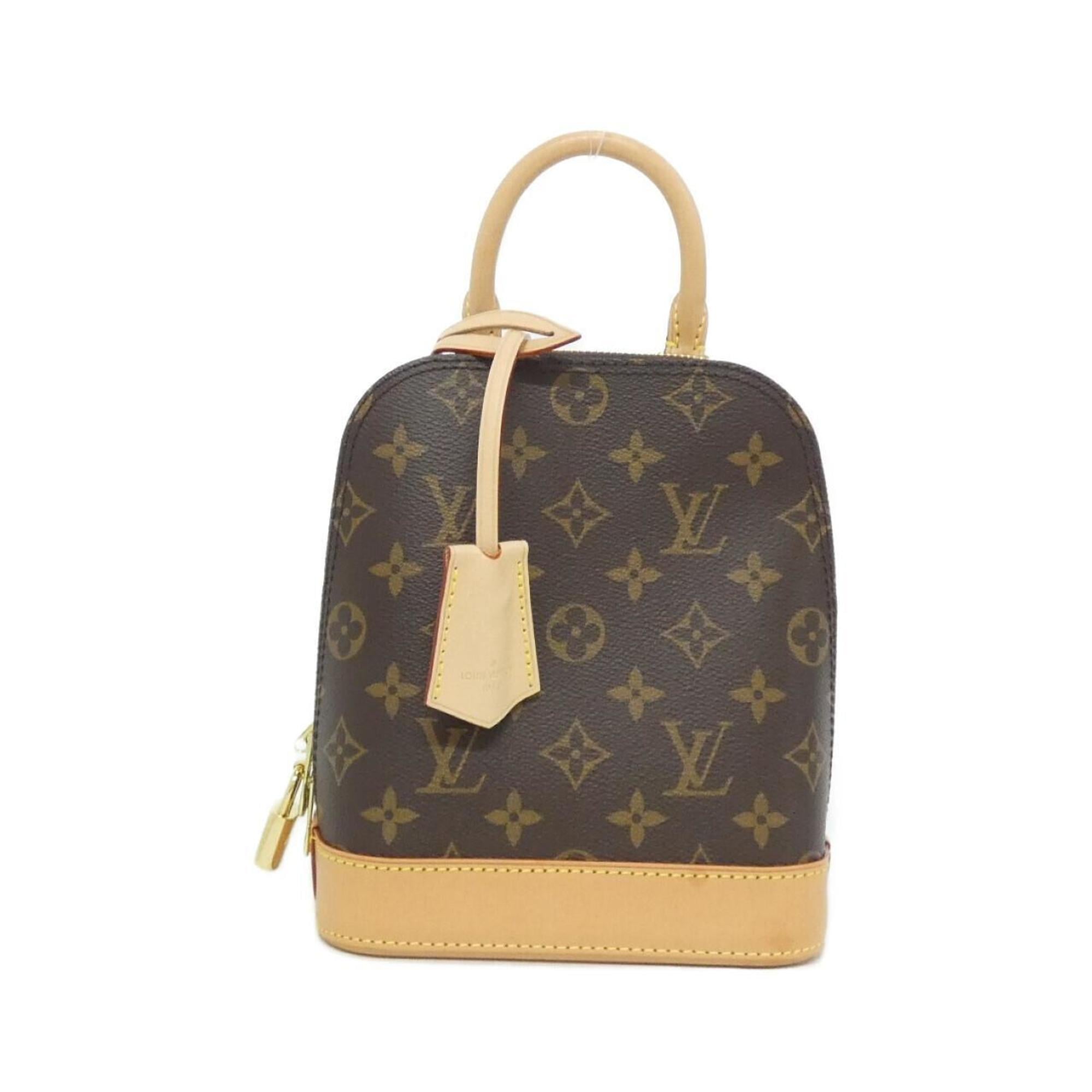 Louis Vuitton Marron Coated Canvas Backpack