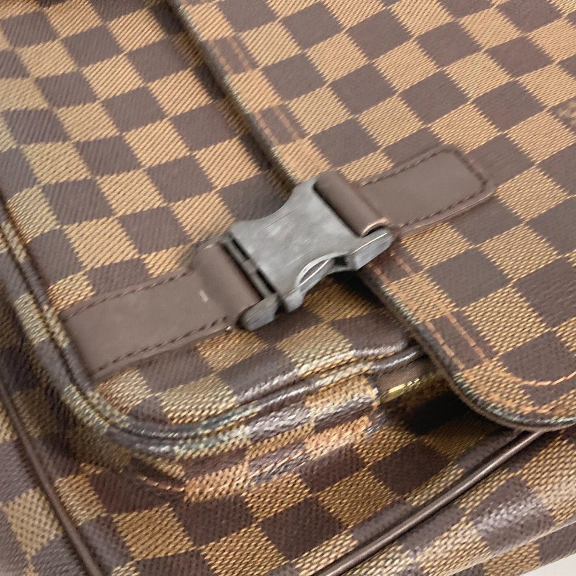 Louis Vuitton Brown Ebene Damier Canvas Messenger Bag Shoulder Bag