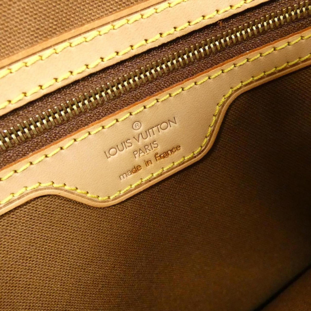 Louis Vuitton Marron Coated Canvas Handbag