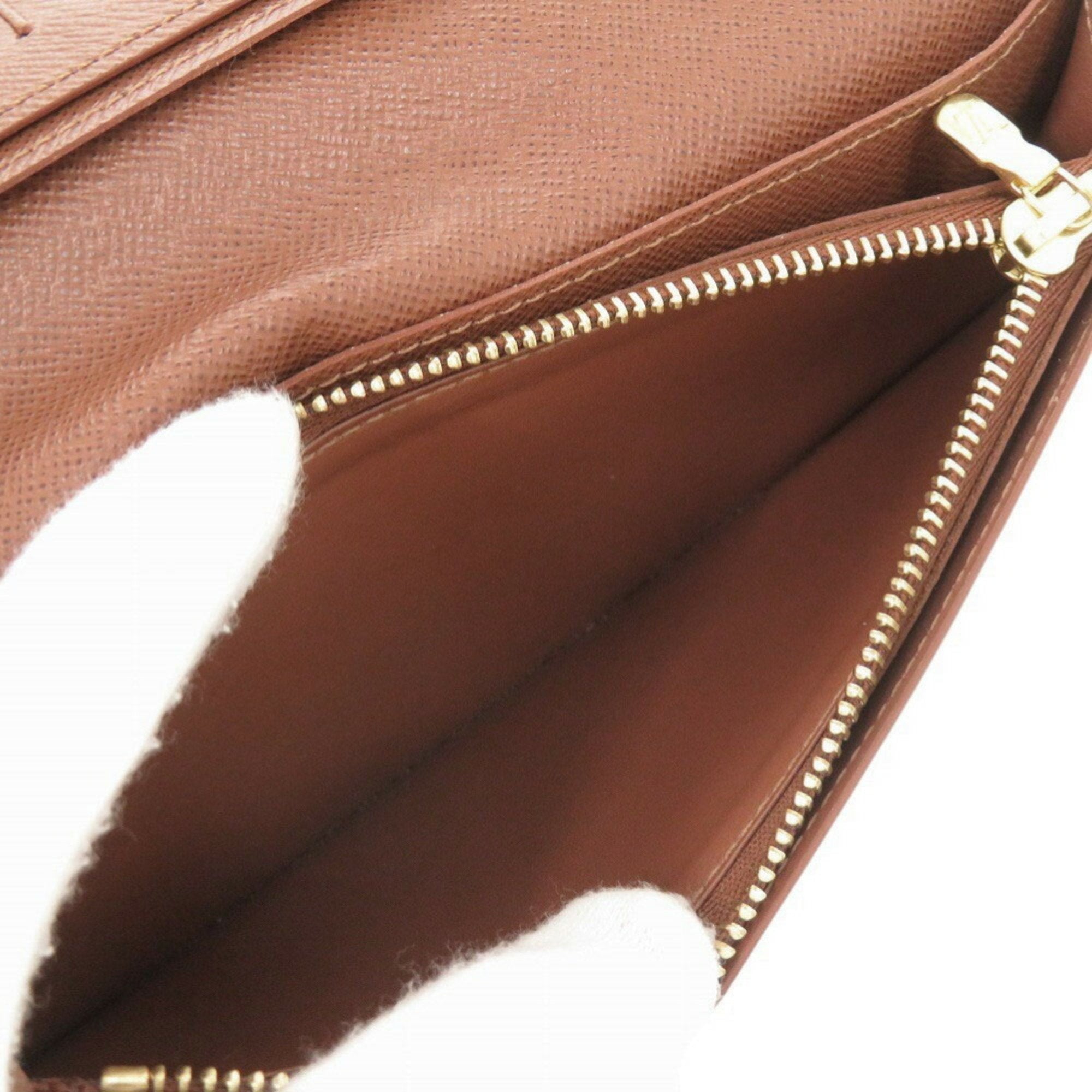 Louis Vuitton Brown Monogram Long Wallet