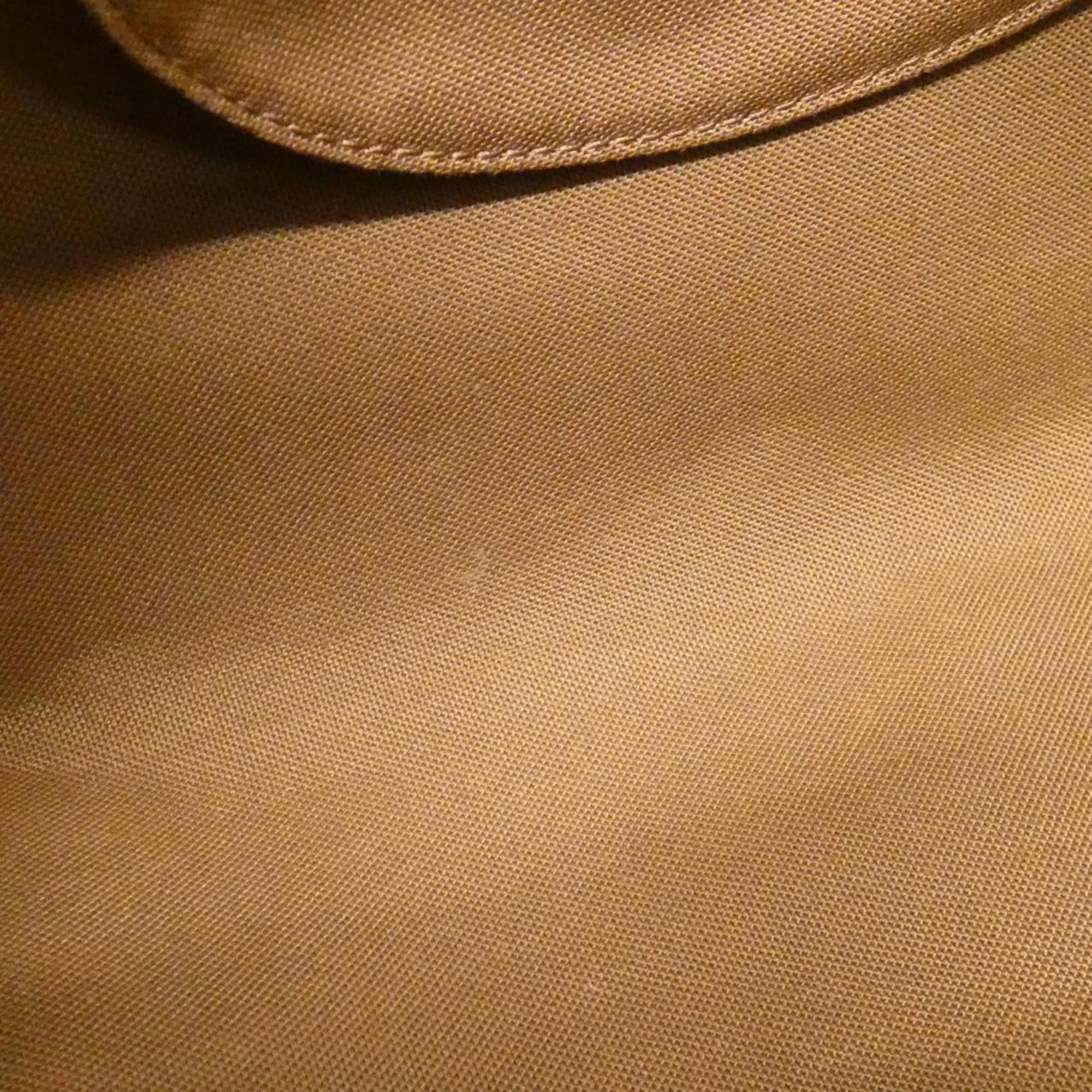 Louis Vuitton Marron Coated Canvas Shoulder Bag