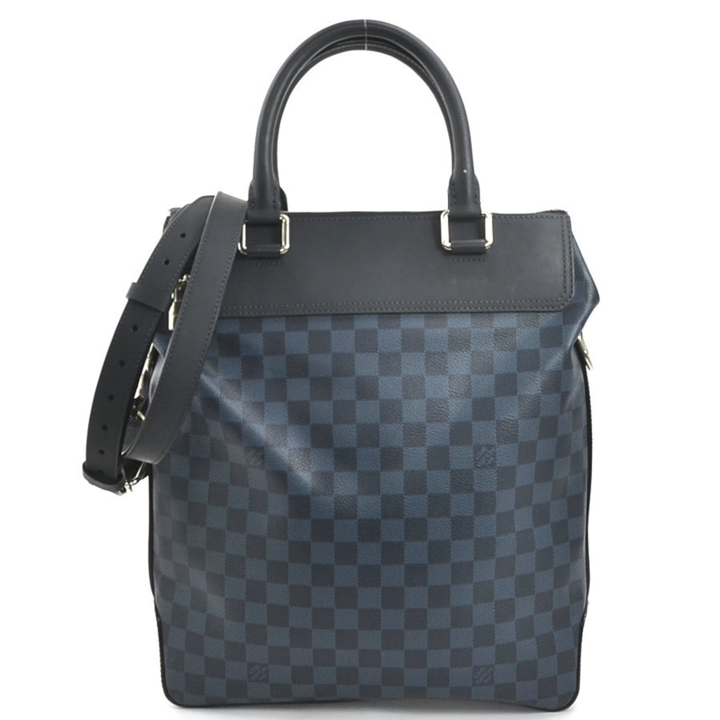 Louis Vuitton Damier Cobalt Damier Cobalt Navy Leather Handbag Shoulder Bag