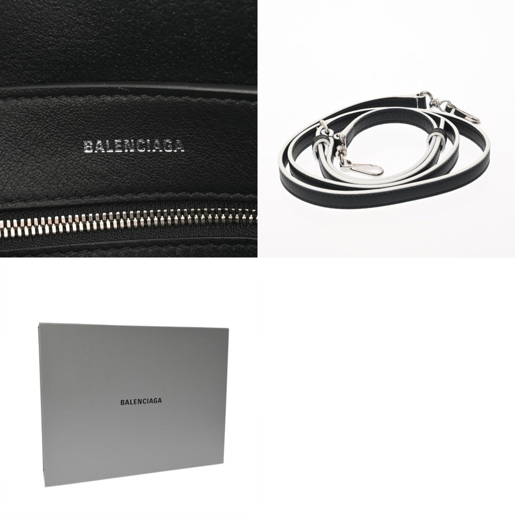 Balenciaga Black Leather Tote