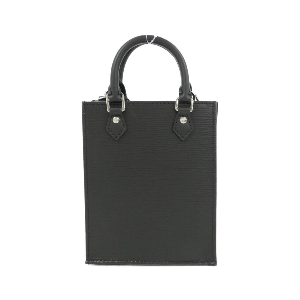 Louis Vuitton Black Leather Handbag