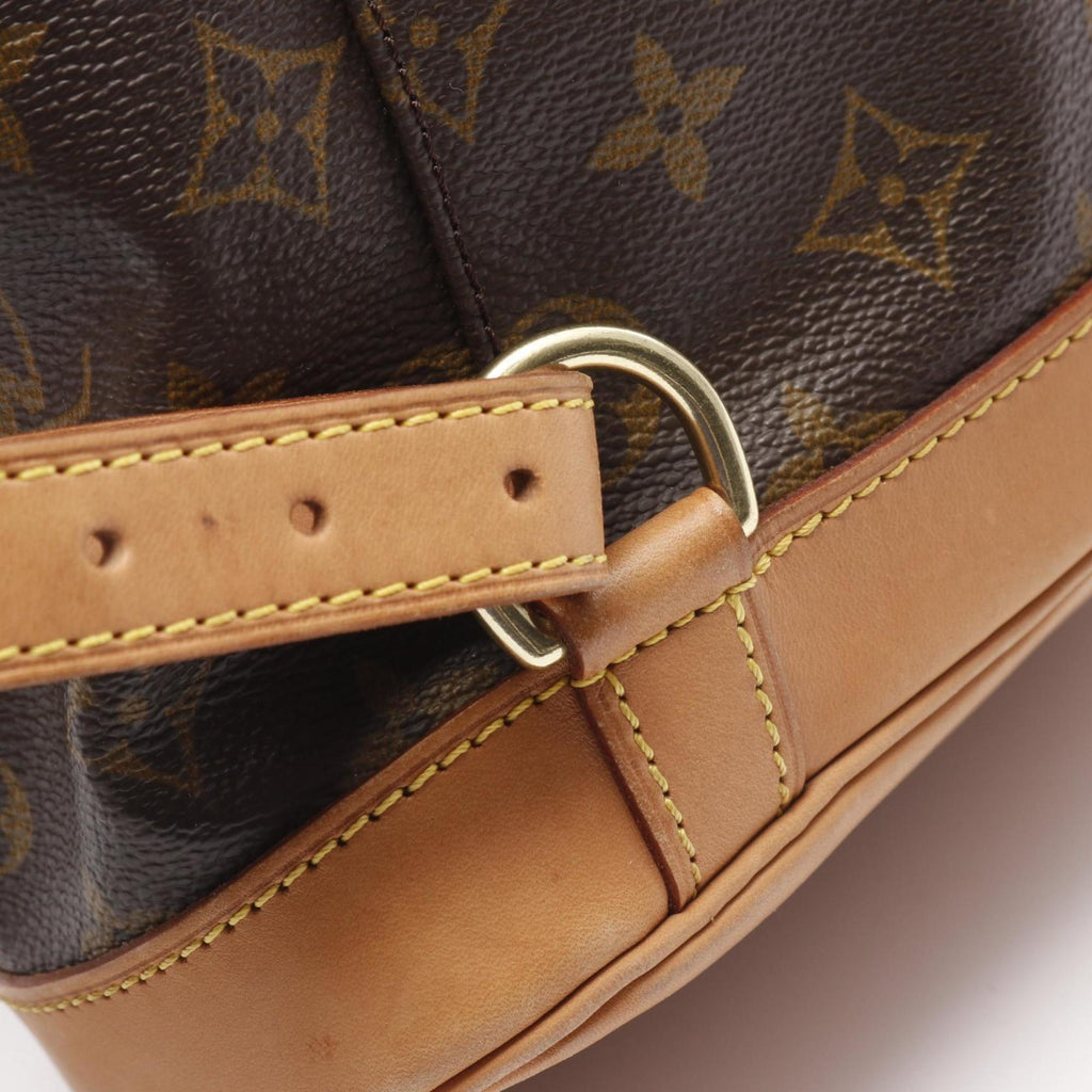 Louis Vuitton Brown Coated Canvas Leather Backpack