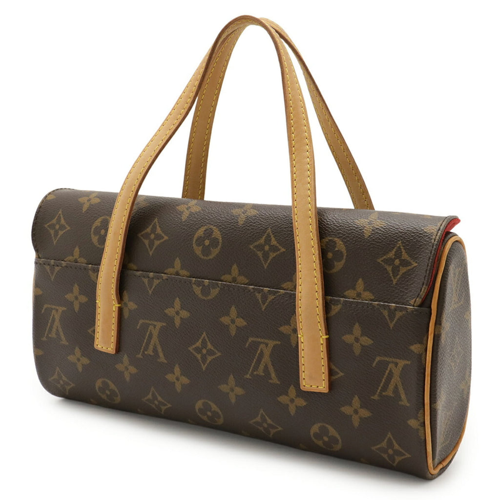 Louis Vuitton Black Brown Monogram Monogram Handbag