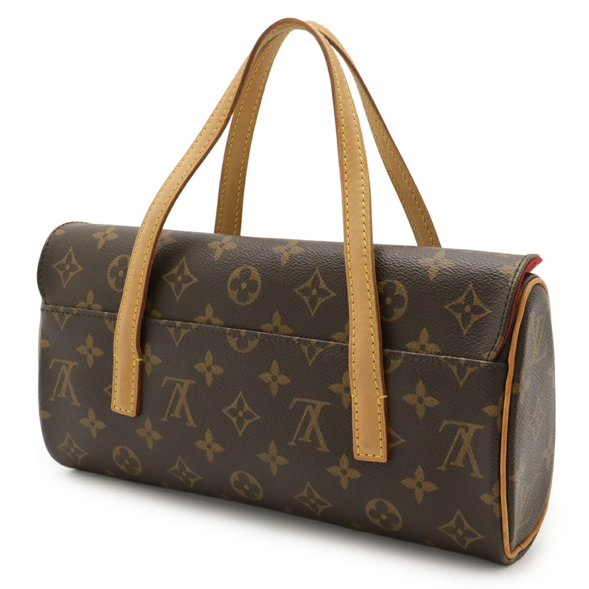Louis Vuitton Black Brown Monogram Monogram Handbag
