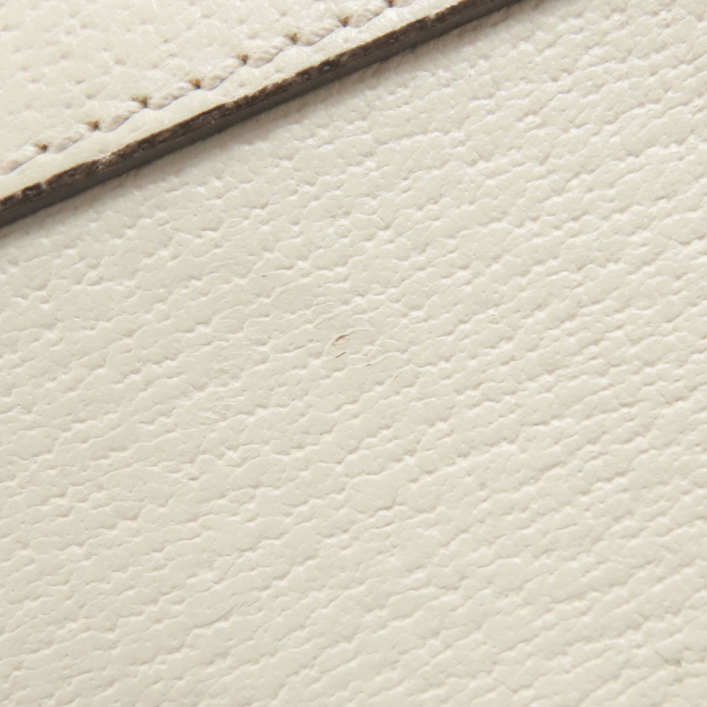 Gucci White Leather Shoulder Bag (Pre-Owned)