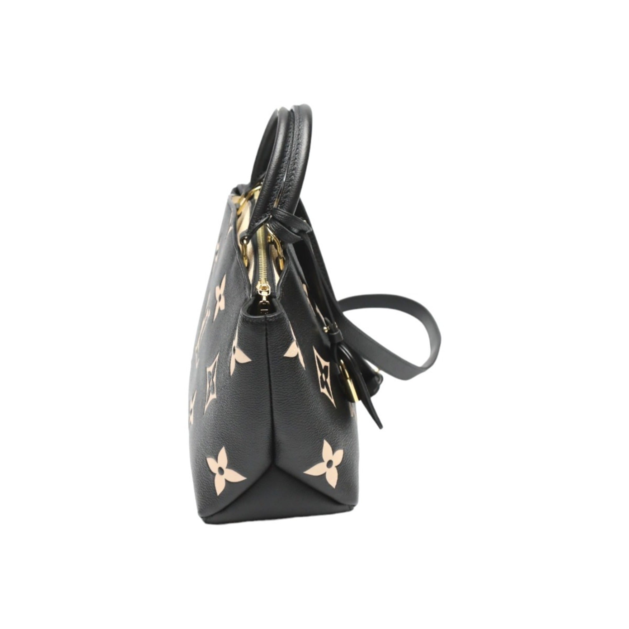 Louis Vuitton Black Monogram Empreinte Shoulder Bag