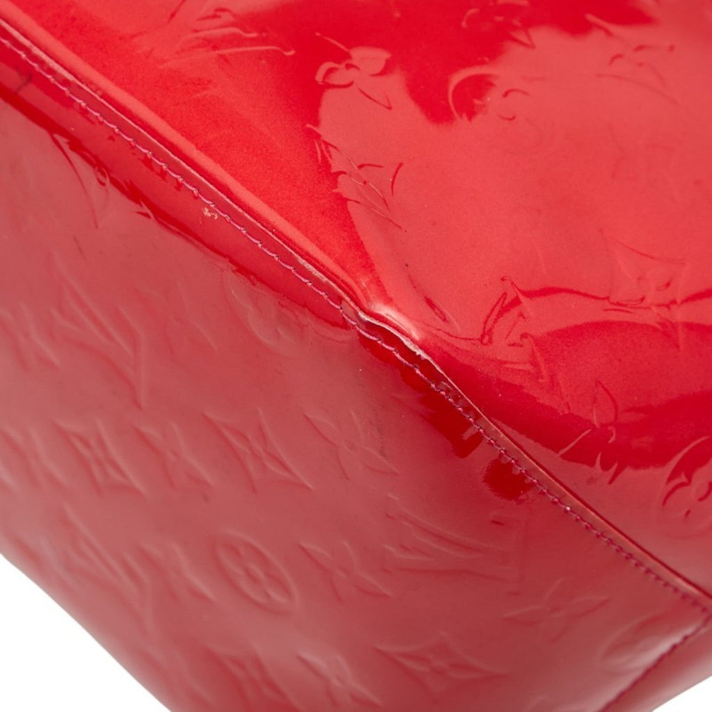 Louis Vuitton Monogram Vernis Rose Pop Patent Leather Handbag