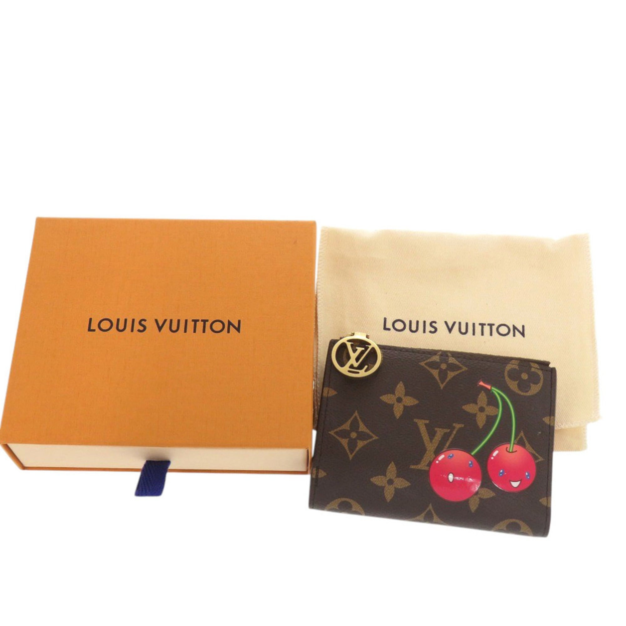 Louis Vuitton Brown Cherry Monogram Monogram Wallet