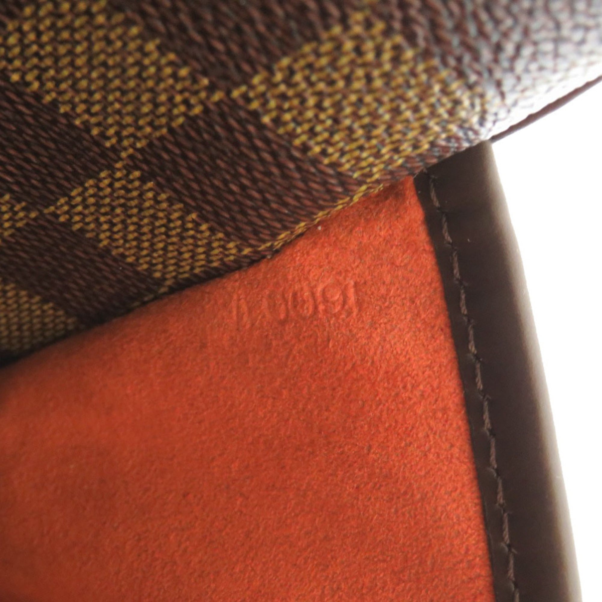Louis Vuitton Damier Brown Damier Canvas Damier Canvas Shoulder Bag