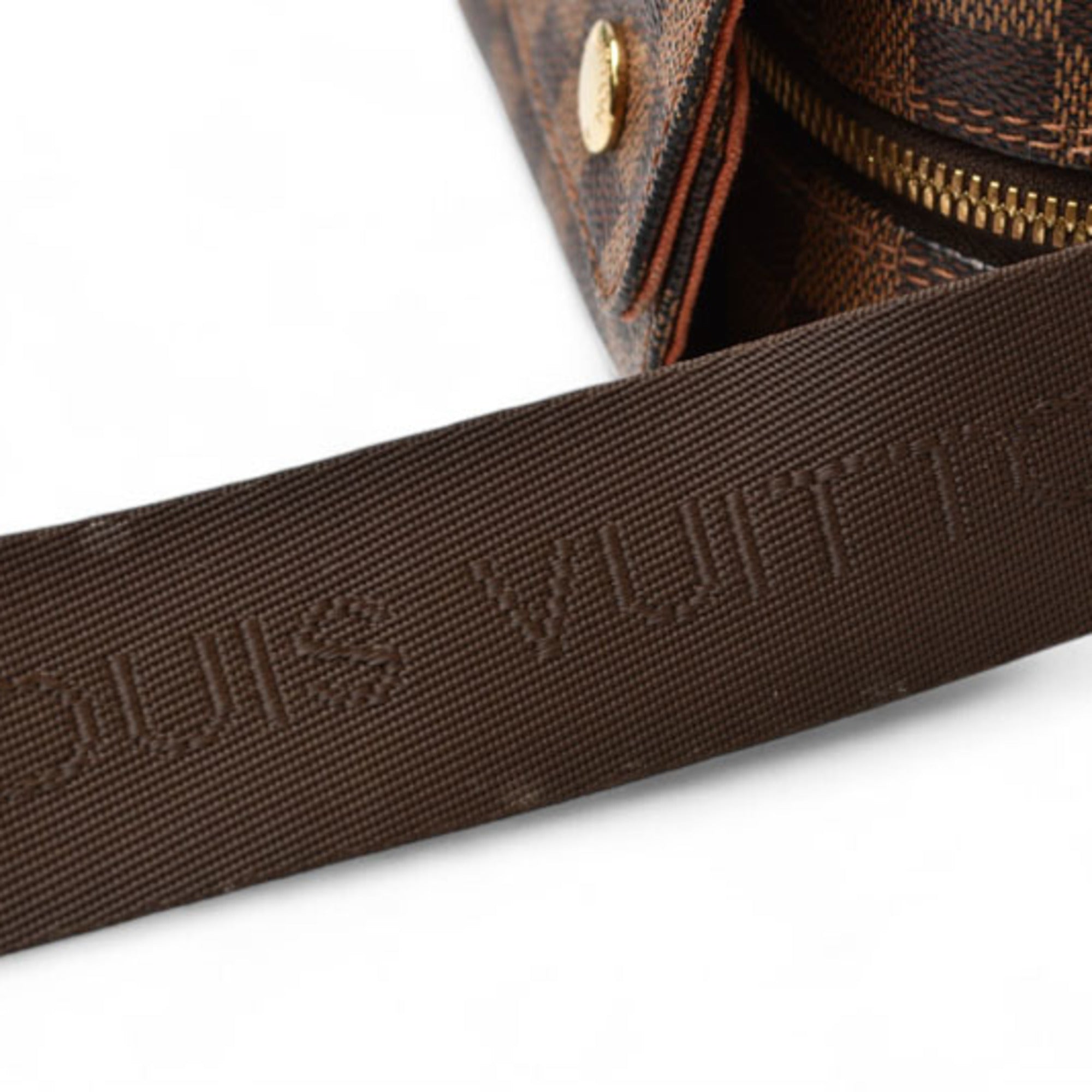 Louis Vuitton Damier Brown Damier Canvas Coated Canvas Shoulder Bag