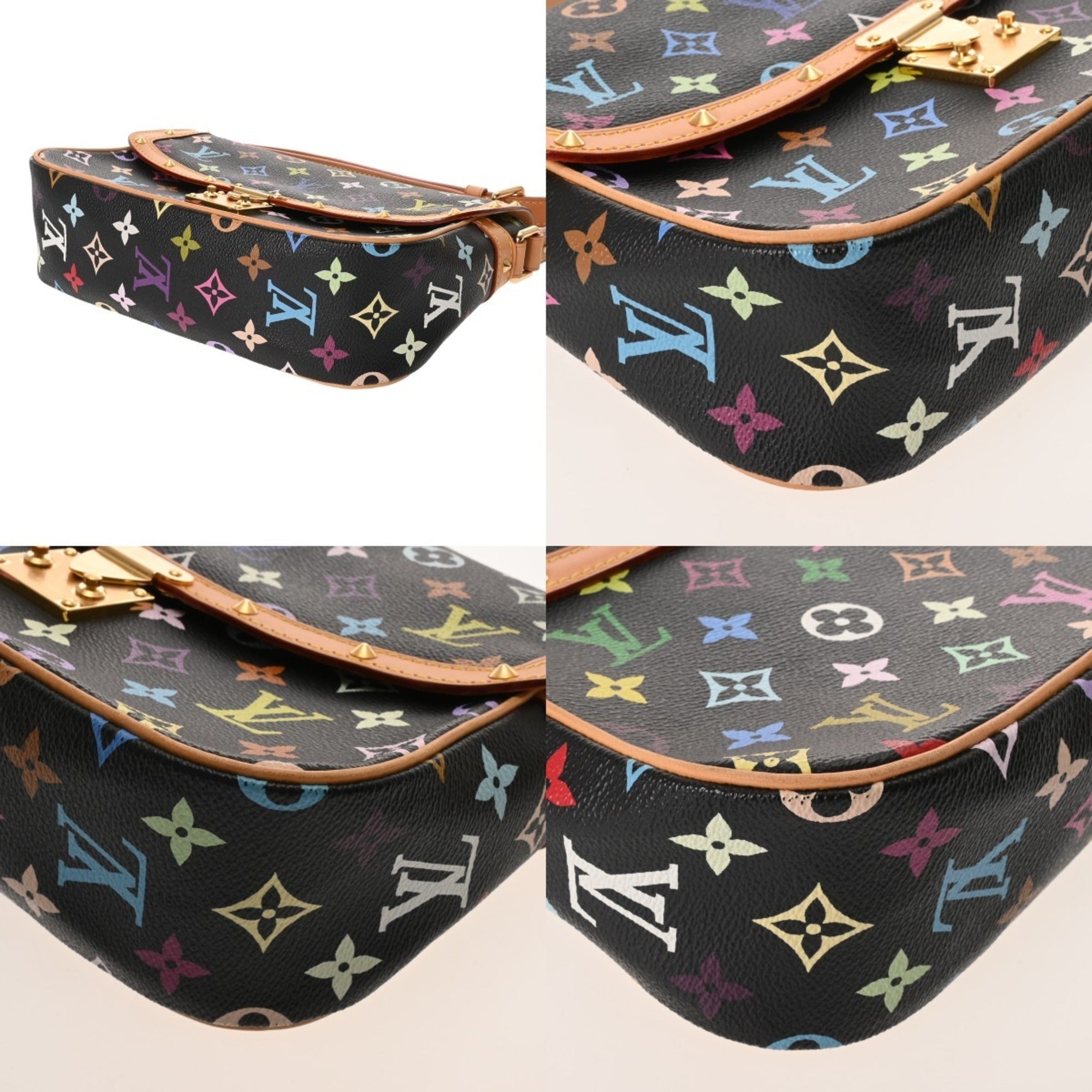 Louis Vuitton Monogram Multicolore Noir Monogram Multicolore Shoulder Bag
