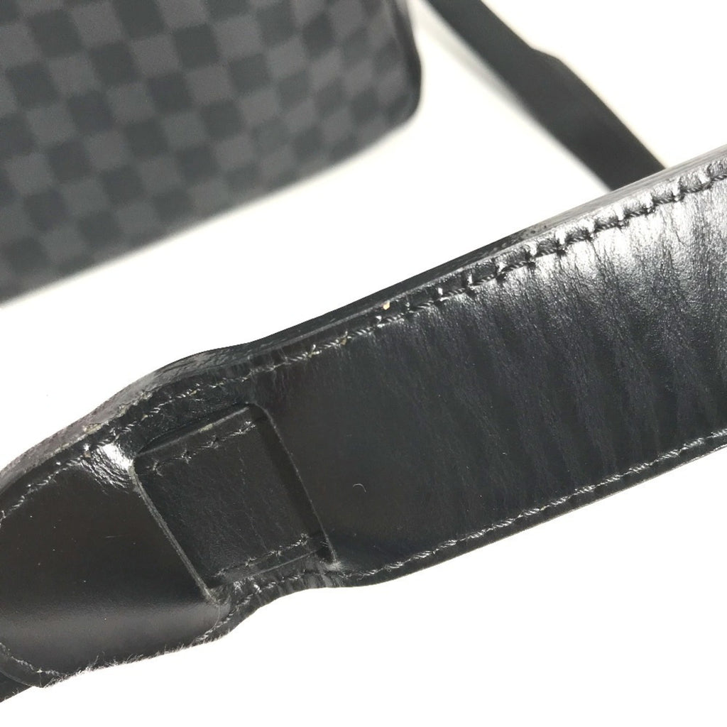 Louis Vuitton Black Damier Graphite Shoulder Bag