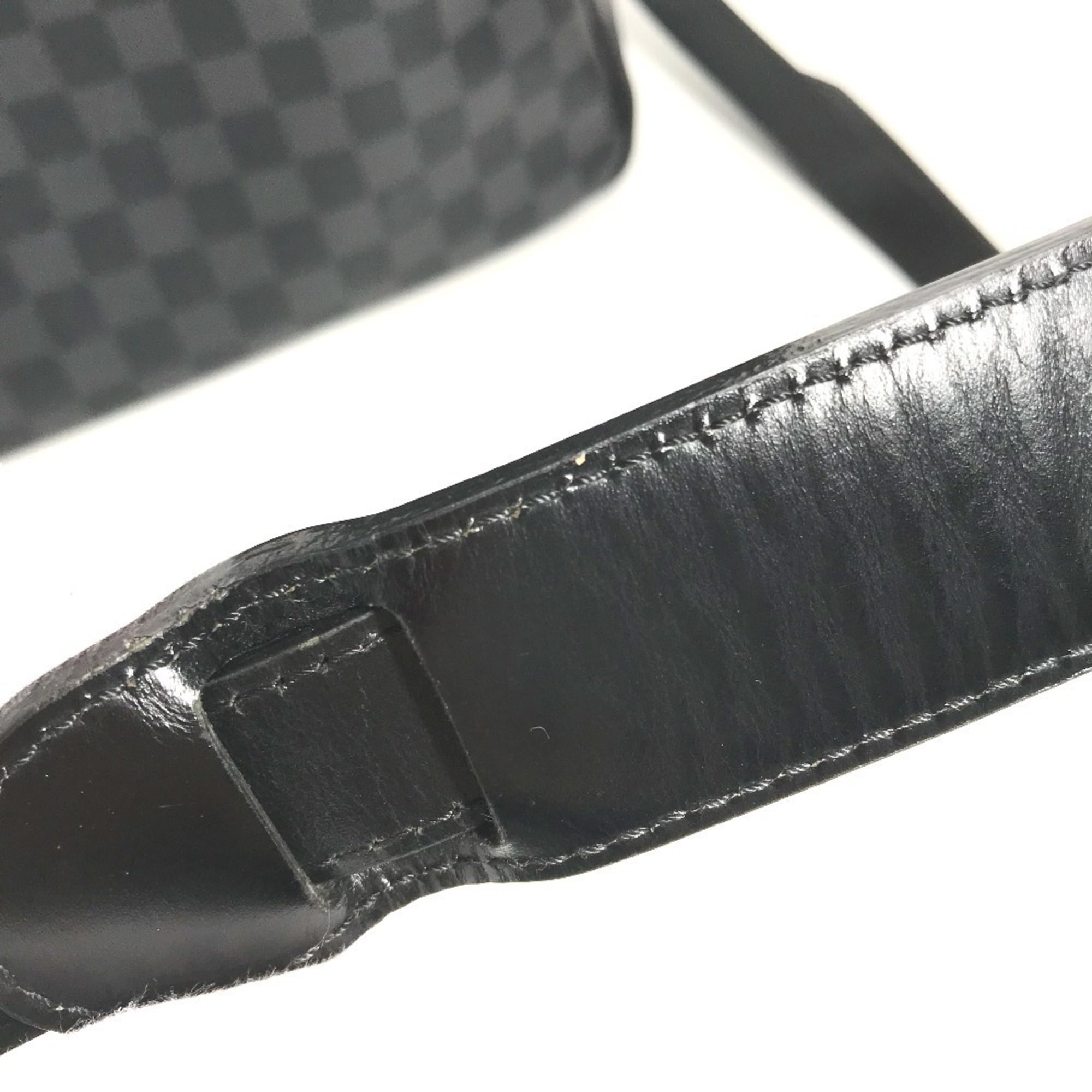 Louis Vuitton Black Damier Graphite Shoulder Bag