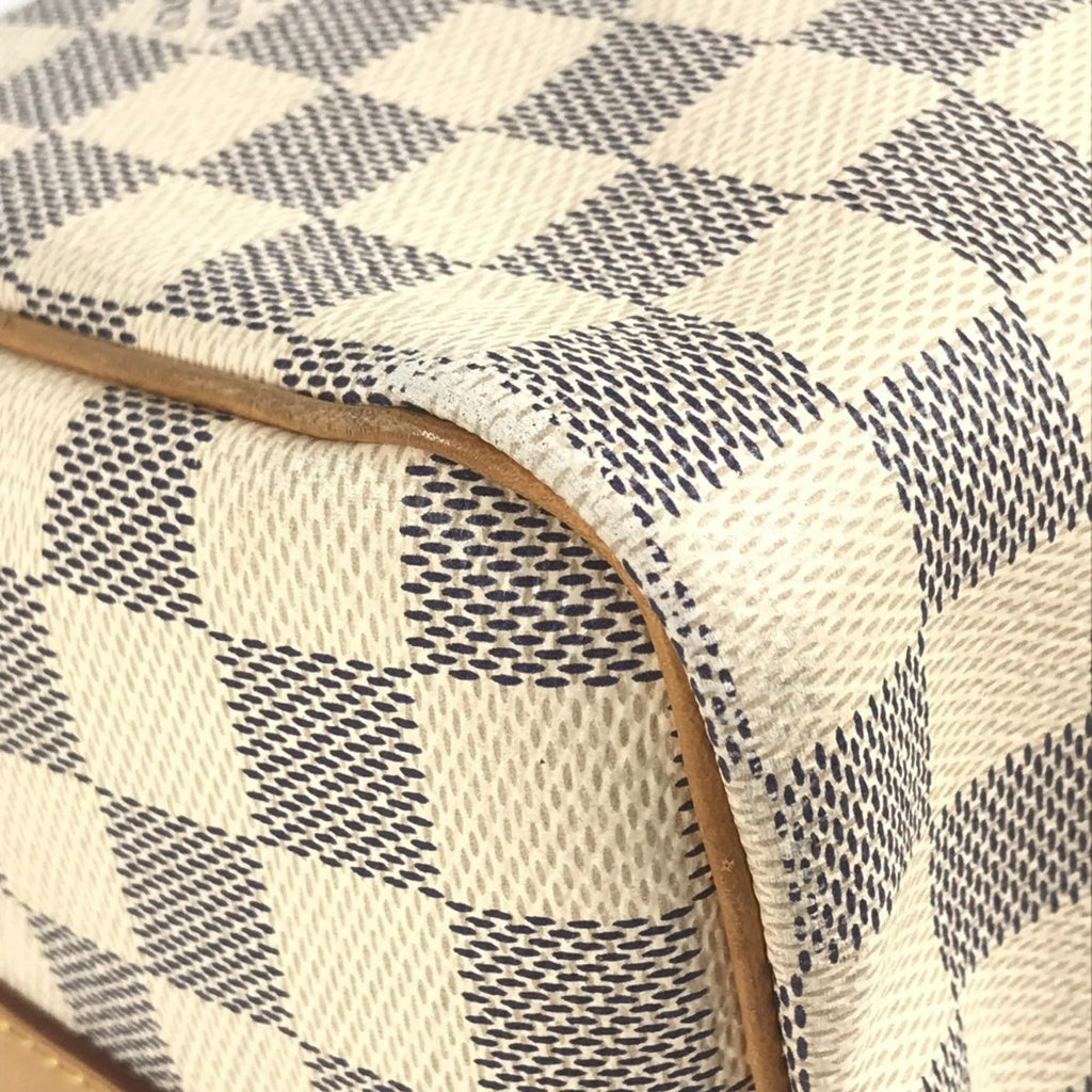 Louis Vuitton Damier Azur White Damier Azur Boston Bag Handbag Shoulder Bag