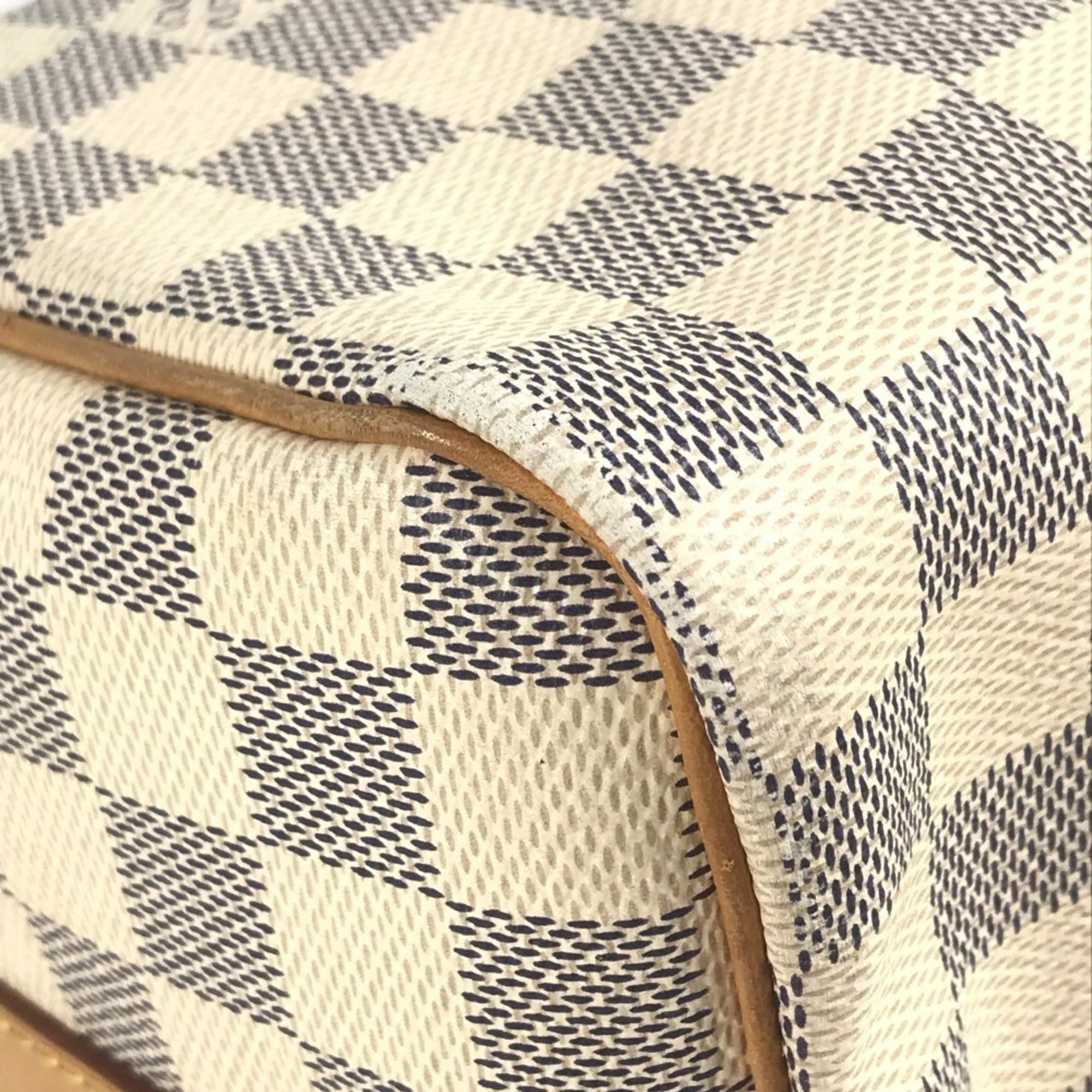 Louis Vuitton Damier Azur White Damier Azur Boston Bag Handbag Shoulder Bag