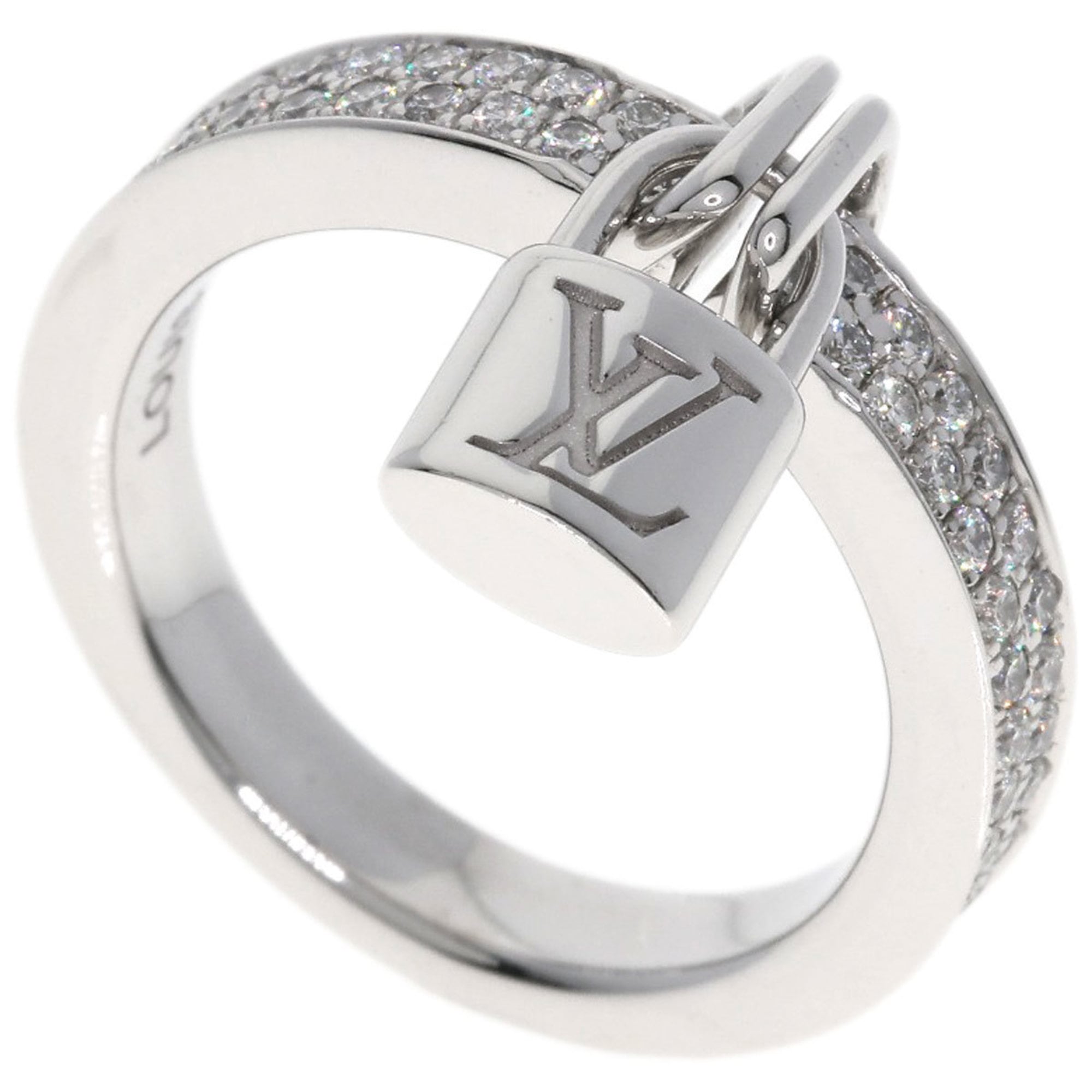 Louis Vuitton White Gold (18K) Band Ring
