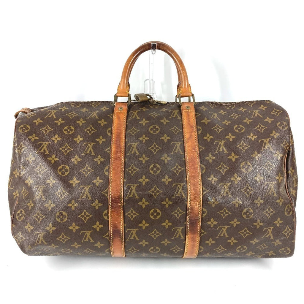 Louis Vuitton Brown Monogram Boston Bag Handbag