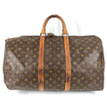 Louis Vuitton Brown Monogram Boston Bag Handbag